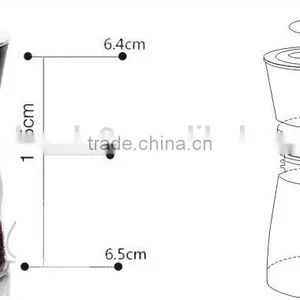 Manual Glass Mini Pepper Grinder Mill Kitchen Tools Glass Pepper Grinder thumbnail-4