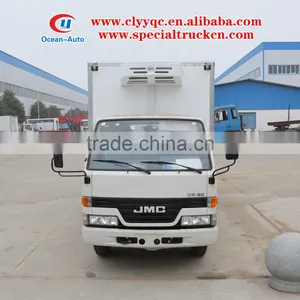 JMC 4X2 3 Ton Mini Refrigerator Food Van Truck for Sale thumbnail-2
