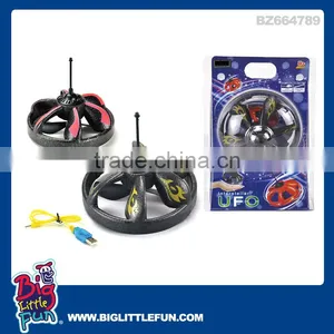 2 Channel Inductive Remote Control Ufo Flying Saucer With Light and USB thumbnail-1