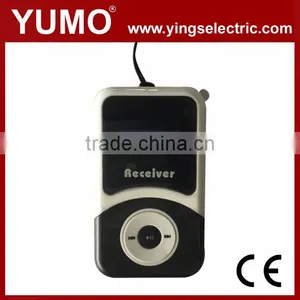 YMG-100 The Smallest Lightest Thinnest 80M 15 Hours Wireless Tour Guide System thumbnail-1