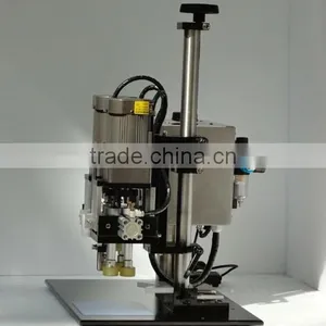 Semi-automatic Hand Button Spray Gun Lock Lid Plastic Bottle Closer Cap Capping Machine thumbnail-4