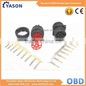 Assembled Deutsch J1939 9pin Connector Plug thumbnail-1