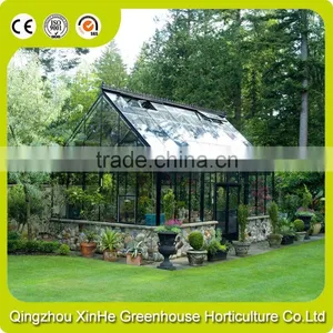Professional Factory Aluminum Garden Greenhouse 6ft x 8ft thumbnail-1
