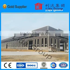 Chinese Galvanized Low Cost Factory Workshop Steel Building thumbnail-1