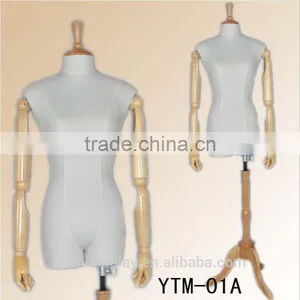 Fashion Female Mannequin With Fabric Covered for Dressing Display thumbnail-1