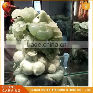 Precious Lively A Grade Natural Jade Horse Statue thumbnail-2