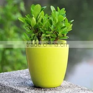 Garden Supplies Attractive Colorful Plastic Wholesale Flower Pots thumbnail-3