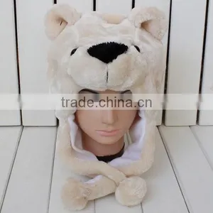 Cheap Tigger Plush Animal Head Hat thumbnail-1