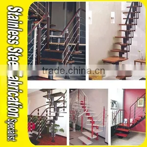 Aluminum Handrails Integral Sell Small Spiral Staircase thumbnail-4