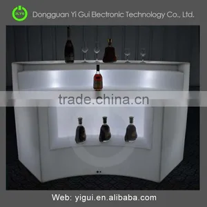 Waterproof Led Bar Furniture Big Size Table,portable Bar Counter Table With RGBW thumbnail-2