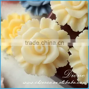 Resin Flower Cabochons for Jewelry Making Bulk Resin Flower Cabochons thumbnail-1