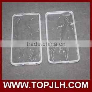 2 in 1 PC Transparent Phone Case TPU Soft Bumper Mobile Phone Protective thumbnail-3