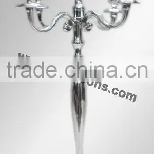Silver Candelabra's ,AluminumCandelabra's for Weddings,Aluminum Candelabrafor Home Decorations thumbnail-3
