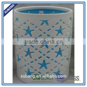 Ceramic Candle Cup Bamboo Shape Candle Holder Wholesale Candle Holder thumbnail-4