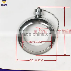 China Supplier Custom Stainless Steel Portable Pocket Travelling Stylish Flagon Wine Flask Wine Bottle Wine Pot thumbnail-2