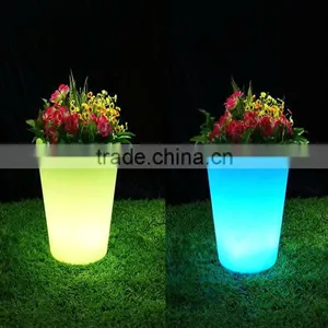 Flower Pot Solar Led Lamp/led Planters thumbnail-1