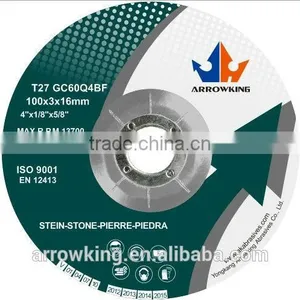 4'' 100 Resin Bonded Metal Grinding Wheel for Stone thumbnail-1