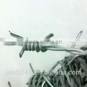 Low Price PVC Coated Steel Barbed Wire From Guangzhou Market thumbnail-2