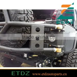 EVO MFG Rear Tire Carrier in Raw Steel For 07-15 Jeep Wrangler thumbnail-2