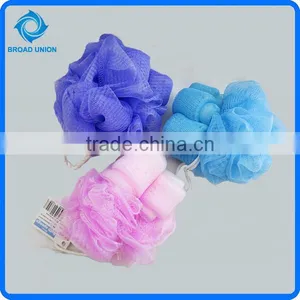 High Quality Mesh Bath Sponge Shower Puff thumbnail-1