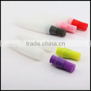High Quality Silicone Basting Brush Pastry Brush,silicone Bottle Brush Wholesale,silicone Basting Brush With Oil Storage thumbnail-1