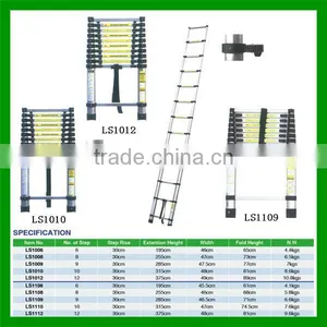 Aluminium Telescopic Ladder, thumbnail-1