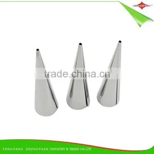 ZY-F1412 3pcs Stainless Steel Cream Horn Set Small Size Cream Horns thumbnail-4