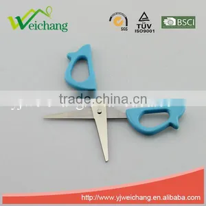 WCSC223 Premium Novelty Wholesale Soft Handle Colorful School Children Plastic Scissors Fish Shape Funny Shape New Handle Design thumbnail-2