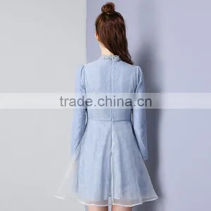Long Sleeve Formal Clothing Women Wear Cotton Custom Winter Dresses for Women thumbnail-3