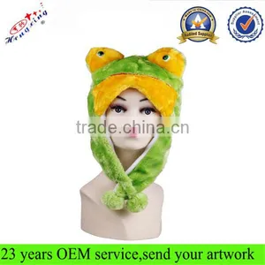 Funny Adult Plush Animal Ears Hats Animal Hat With Paws Winter Animal Hat IN STOCK thumbnail-1