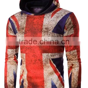 Custom Cheap Fleece Men's Pullover Hoodies Without Hood thumbnail-1