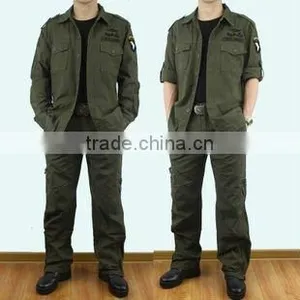 Mens Outdoor Custom Battle Fight War Canvas Military Uniform Design thumbnail-1