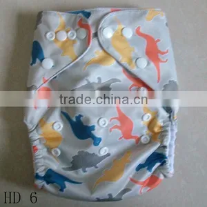 Waterproof !Solid Color PUL Baby Cloth Diaper thumbnail-1