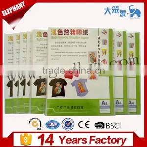 Laser& Inkjet Heat Transfer t Shirt Paper a4 a3 Size for Sale thumbnail-1