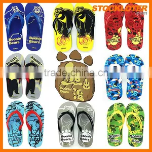 2016 Summer Pvc Flip Flops Sandals New Design Cheap Rubber Slipper Stock Lot thumbnail-1