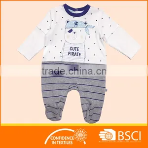 Cute Baby Cotton Interlock Romper thumbnail-1