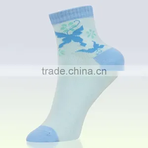 Colorful Flower Women Cotton Socks thumbnail-5