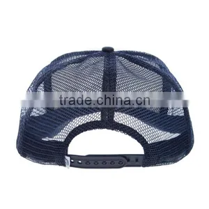 Stylish Custom Custom Blank Baseball Cap Trucker Hat no Mesh thumbnail-3