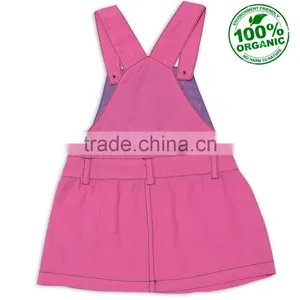 Organic Cotton Girl Dungaree thumbnail-2