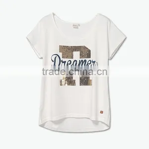 Philippine Cheap Tshirt China Factory Price Ladies Tshirt thumbnail-1