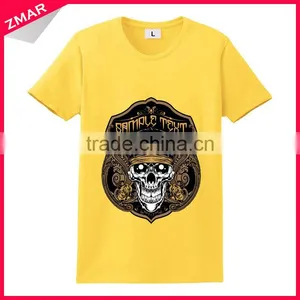 Wholesale Designer T Shirts Fancy Printing Bulk 100 Cotton Camisas Para Hombre thumbnail-1