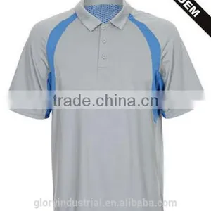 Dri Fit Polyester Mens Sport Golf Shirts Wholesale thumbnail-1