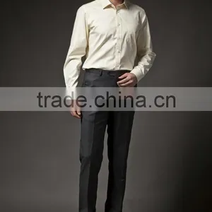 Oxford Shirt, 2014 Latest Western Style Mens Custom Dress Shirt 100% Cotton thumbnail-3