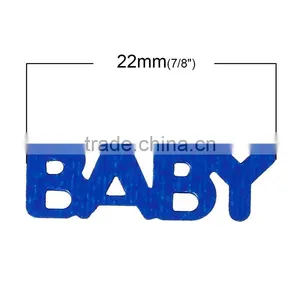 PVC Confetti Party Decoration Baby Shower Message "Baby" At Random thumbnail-2