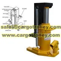 Hydraulic Jacks With Handler thumbnail-3