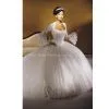 Ivory Long Sleeve Lace Bridal Gown Banll Weding Dress F175 thumbnail-1
