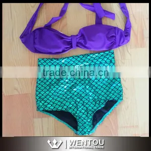 Sexy Fashion Mermaid High Twist Bikini thumbnail-4