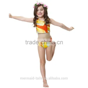 Girls Summer Surfing Beach Holiday Bathing Fashion Mermaid Bikini Sets thumbnail-2