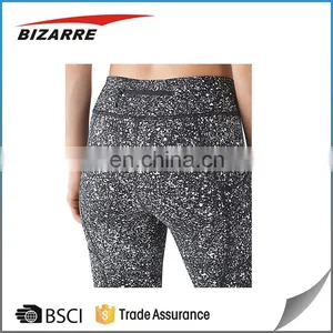 Women Fashion Poly/spandex Dri Fit Mesh Legging Yoga Pants thumbnail-1