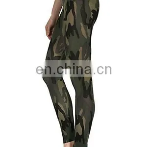 Women in Tight Leggins Gold Leggings Yoga Legggings thumbnail-3